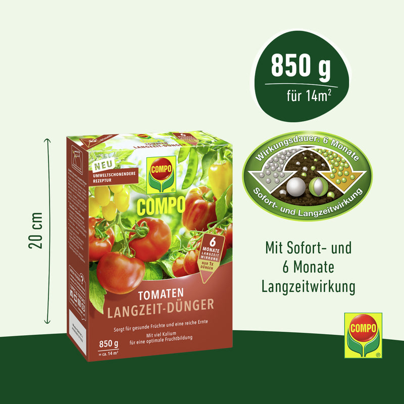 COMPO Tomaten Langzeit-Dünger EREG Feststoffdünger für außen