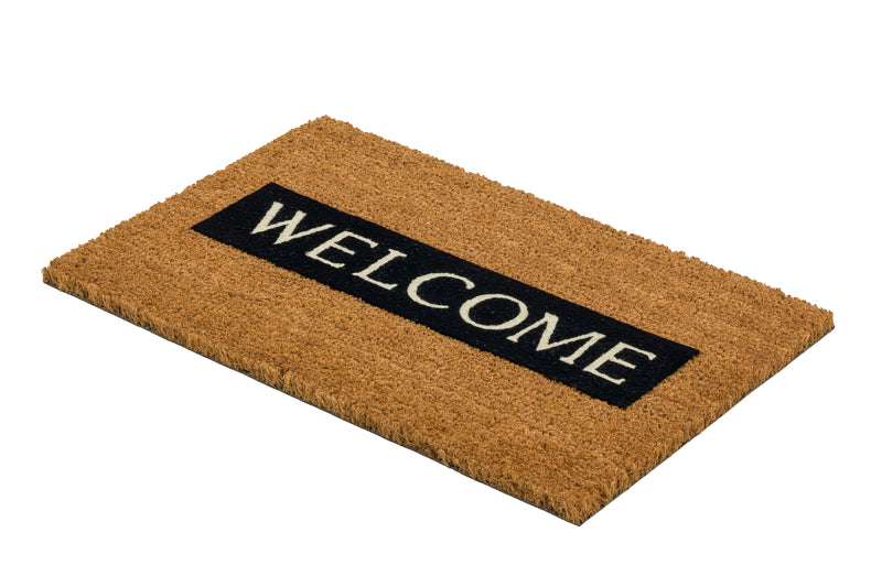 ASTRA Coco Design Fußmatte 40×60 cm, natur mit „Welcome“-Motiv