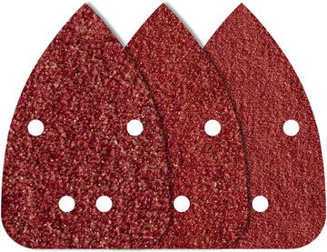 Wolfcraft Haft-Schleifblätter-Set 10-tlg. 96x136 mm