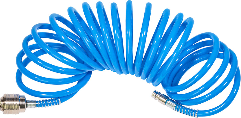 Güde Spiralschlauch 5 m SB mit 5 mm Durchmesser für Druckluft
