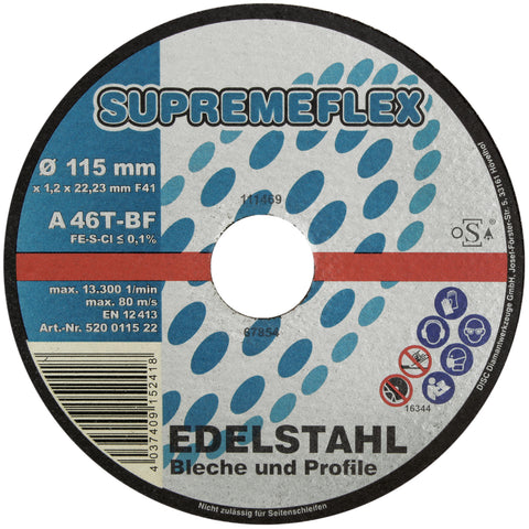 DISC Supreme-Flex Inox Trennscheibe für Edelstahl