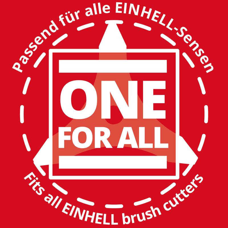 Einhell Dickichtmesser 255 als Sensen-Zubehör, passend für Einhell GC-PM 52 S HW