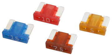 SWG Mini-Mini-Stecksicherungen sortiert 5/7,5/10/15 A