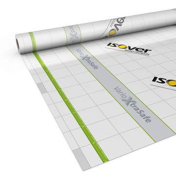 Isover Vario XtraSafe Dampfbremsfolie, weiß, 1,5×40 m, 0,20 mm