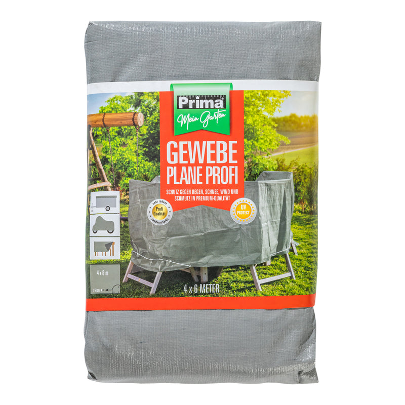 PRIMA Gewebeplane Premium lichtgrau HDPE