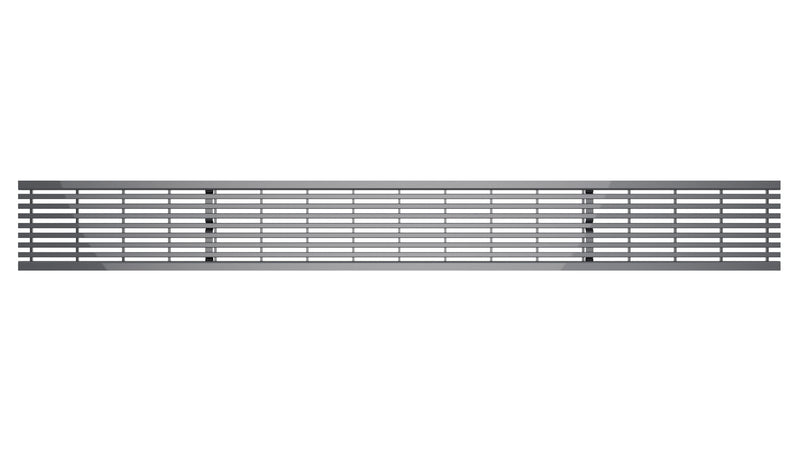 ACO Self Längsstabrost V2A, PKW-befahrbar, 1.000 x 118 mm