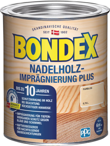 Bondex Nadelholz-Impräg Plus farblos (20 m²)