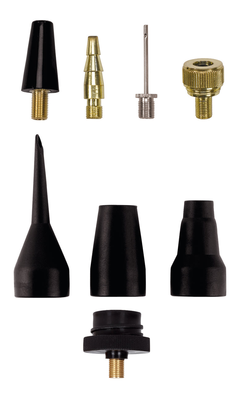 Einhell Aufblasadapter-Set 8-teilig für Bälle, Reifen, Luftmatrazen