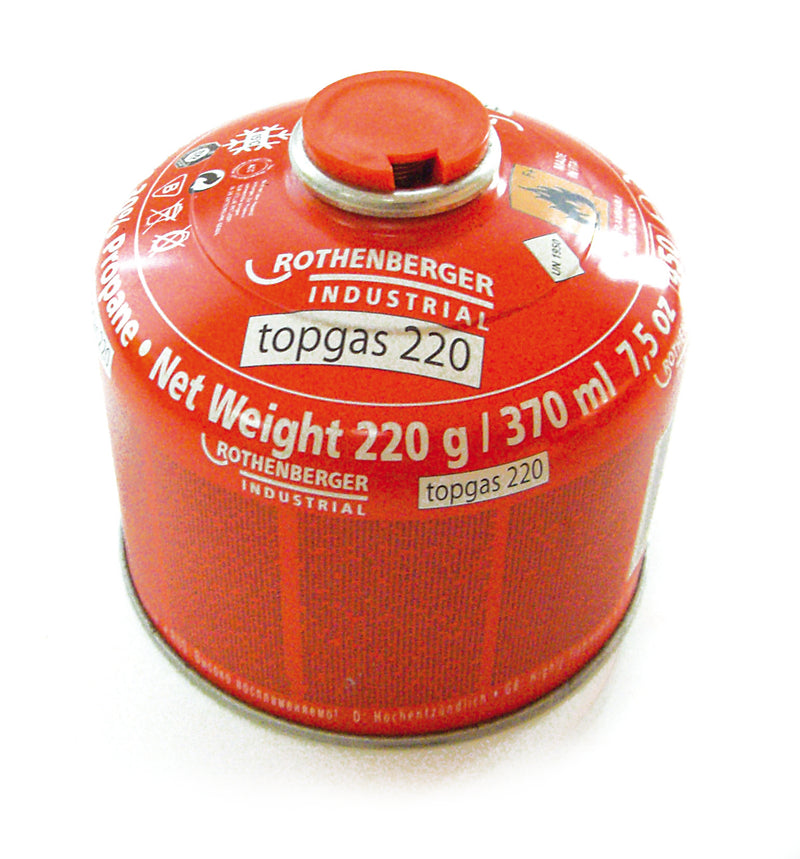 ROTHENBERGER Gas Top 220 Schraubkartusche 220 g