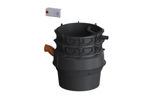 Kessel Aqualift F XL Pumpstation aus Kunststoff PE SPF1500-S3 Duo