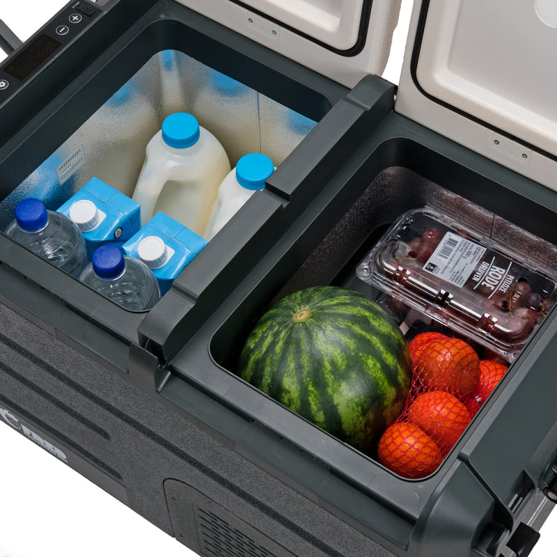 Eurom Double Fred Kompressor-Kühlbox 38L + 13L mit Stecker und Adapter