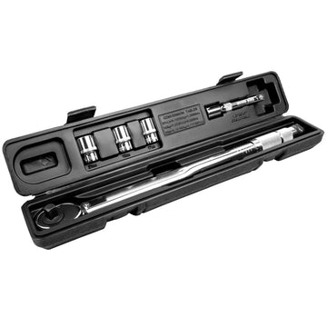 Güde Drehmomentschlüssel 1/2" Set, 40–210 Nm, 5-tlg. chrom-vanadium