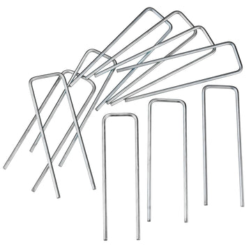 CONNEX Metall-Heringe verzinkt für Folien, Vliese und Netze (10 St., 10 cm)