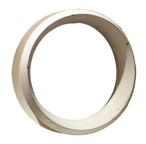 Cornat WC-Abgangsverbinder, Rosette weiß (Ø 100 mm) mit Außen-Ø 110 mm