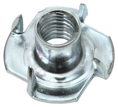 SWG Einschlagmutter verzinkt M4x6 mm (Höhe 6 mm)