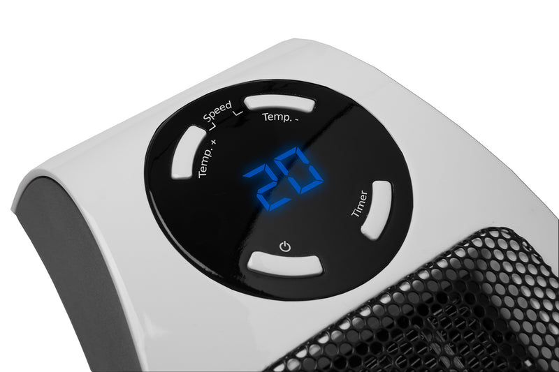 Eurom Heat Plug-in Keramikheizer 500 W, weiß (Steckdose)