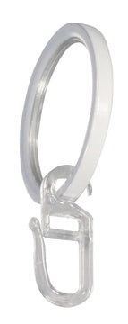 mydeco® Flachring Einlage weiß, Ø 40 mm für Gardinenschiene
