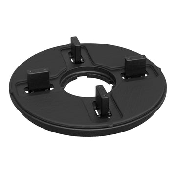 PRIMA Kopf Fix für Terrassenplatten, schwarz, 2 mm stark, Ø 110 mm