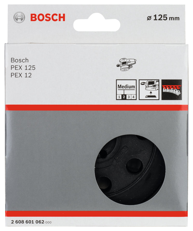 Bosch Schleifteller 125 mm mittel für PEX 12 und PEX 12 A
