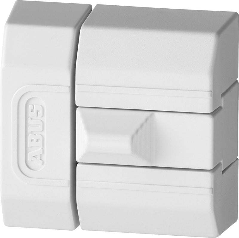 ABUS Schieberiegel SR30 W CL/DFNLI Zusatzschloss, weiß