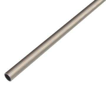 GAH ALBERTS Rundrohr aus Aluminium in edelstahldesign, 1000 mm