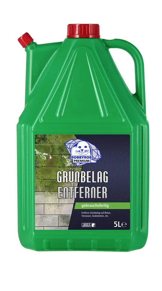 ROBBYROB PREMIUM Grünbelagentferner, gebrauchsfertig, 5 L Kanister