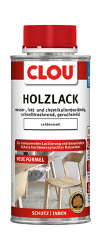 CLOU Holzlack Aqua sm. L11 transparent, Klarlack für innen