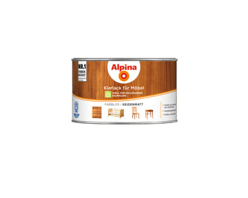 ALPINA Klarlack für Möbel seidenmatt, farblos