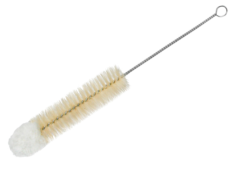 Peggy Perfect Reinigungsbürste mit Wollschopf, silber