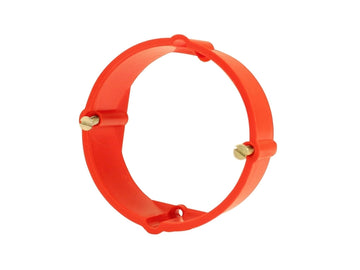 UNITEC Putzausgleichsring rot, Ø 60 mm, 24 mm Tiefe, 3 St.