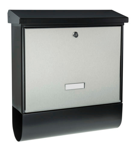 Burg-Wächter Briefkasten-Set LONDON Silber/Schwarz, Jubiläums-Edition
