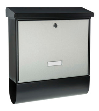 Burg-Wächter Briefkasten-Set LONDON Silber/Schwarz, Jubiläums-Edition