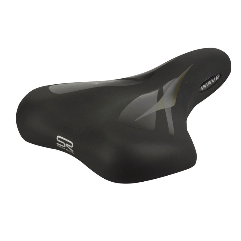 Selle Royal Trekking-Sattel Damen mit Gel-Einlage, schwarz