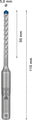 Bosch Hammerbohrer SDS plus-7X
