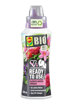 COMPO BIO Read-to-use Blühpflanzen-Dünger 0,5 l flüssig