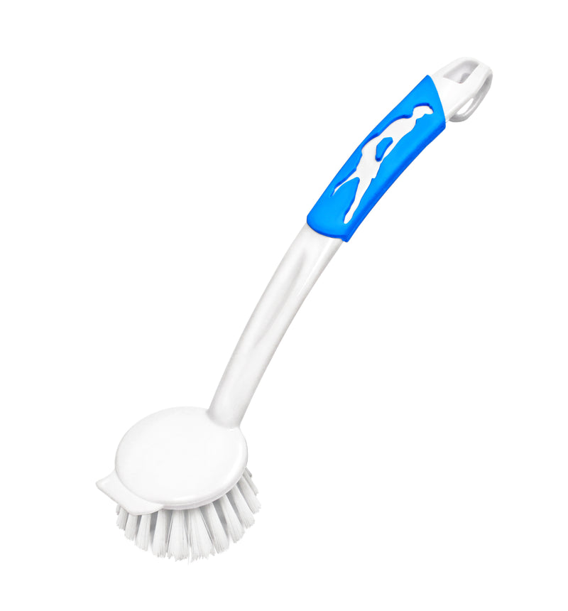 Peggy Perfect Spülbürste Starline gummierter Griff, blau/grau, 1 Stück