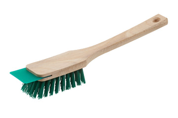 MEISTER Rasenmäherbürste aus Kunststoffborsten, 310 mm