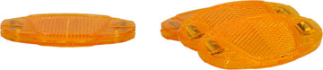 fischer Speichenreflektoren nach StVZO, Kunststoff orange, 4 Stück