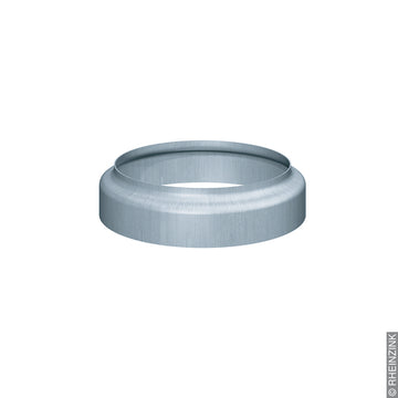 Rheinzink Standrohrkappe ohne Muffe 100/116 mm VBP blaugrau