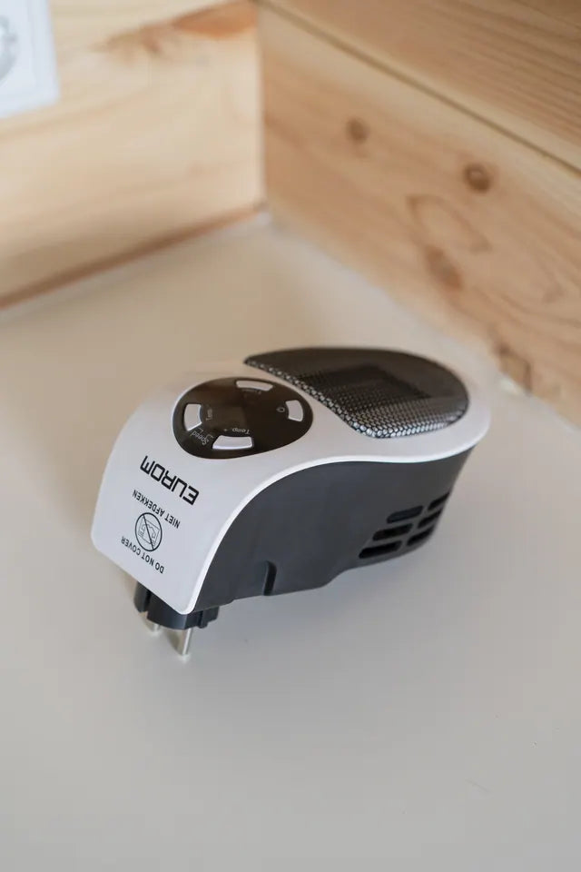 Eurom Heat Plug-in Keramikheizer 500 W, weiß (Steckdose)
