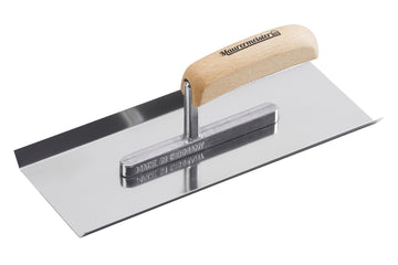Maurermeister Glättekelle aufgebogene Kanten 280 x 130 mm