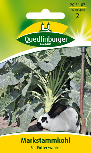 QUEDLINBURGER SAATGUT Markstammkohl (Futterkohl) PG 2, Gemüsesamen