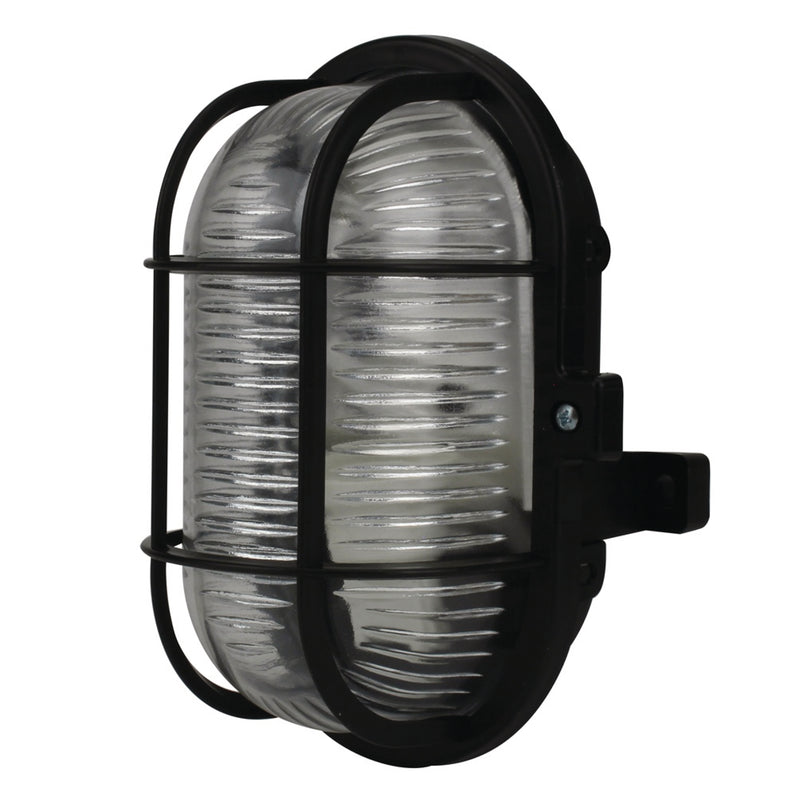 INTER-UNION Ovalleuchte, 60 W, PVC-Umfassung