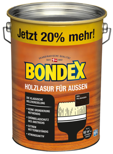 Bondex Holzlasur außen, 4,8 l
