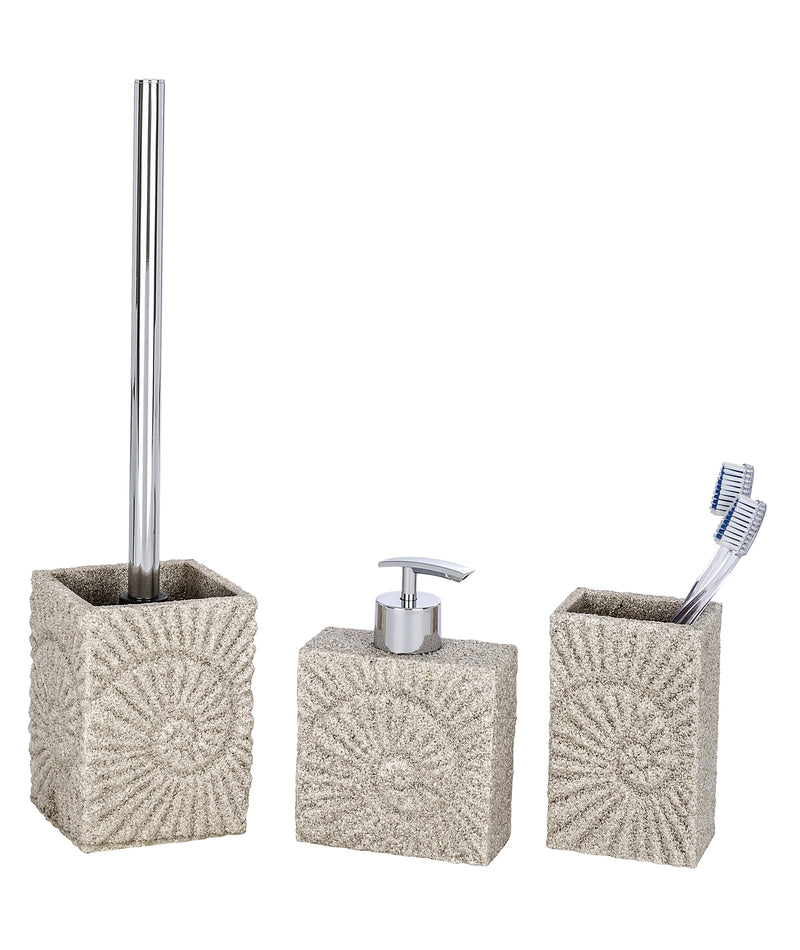 WENKO Zahnputzbecher Fossil Beige