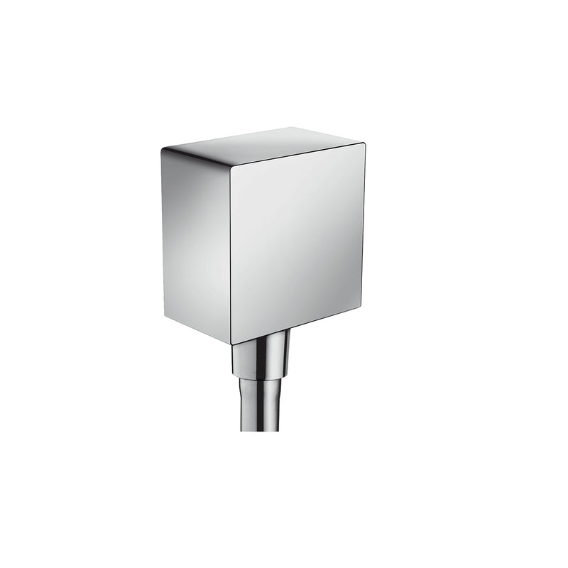 hansgrohe Fixfit Square Wandanschlussbogen Schlauchanschluss DN15 chrom