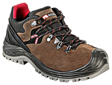 Bullstar TECHN0-X Sicherheitsschuh S3S, Halbschuh braun, Größe 44