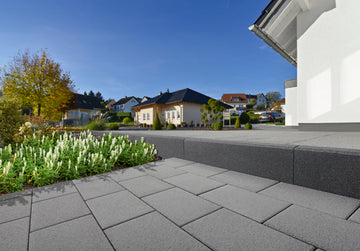 KANN Randstein Vios® anthrazit feingestrahlt 8 x 25 x 100 cm