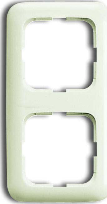 Busch-Jaeger Duro 2000® SI Abdeckrahmen 2-fach, weiß (UP)