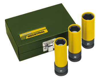 Proxxon Impact Steckschlüsseleinsatz-Set 1/2" Radmuttern, 3-teilig